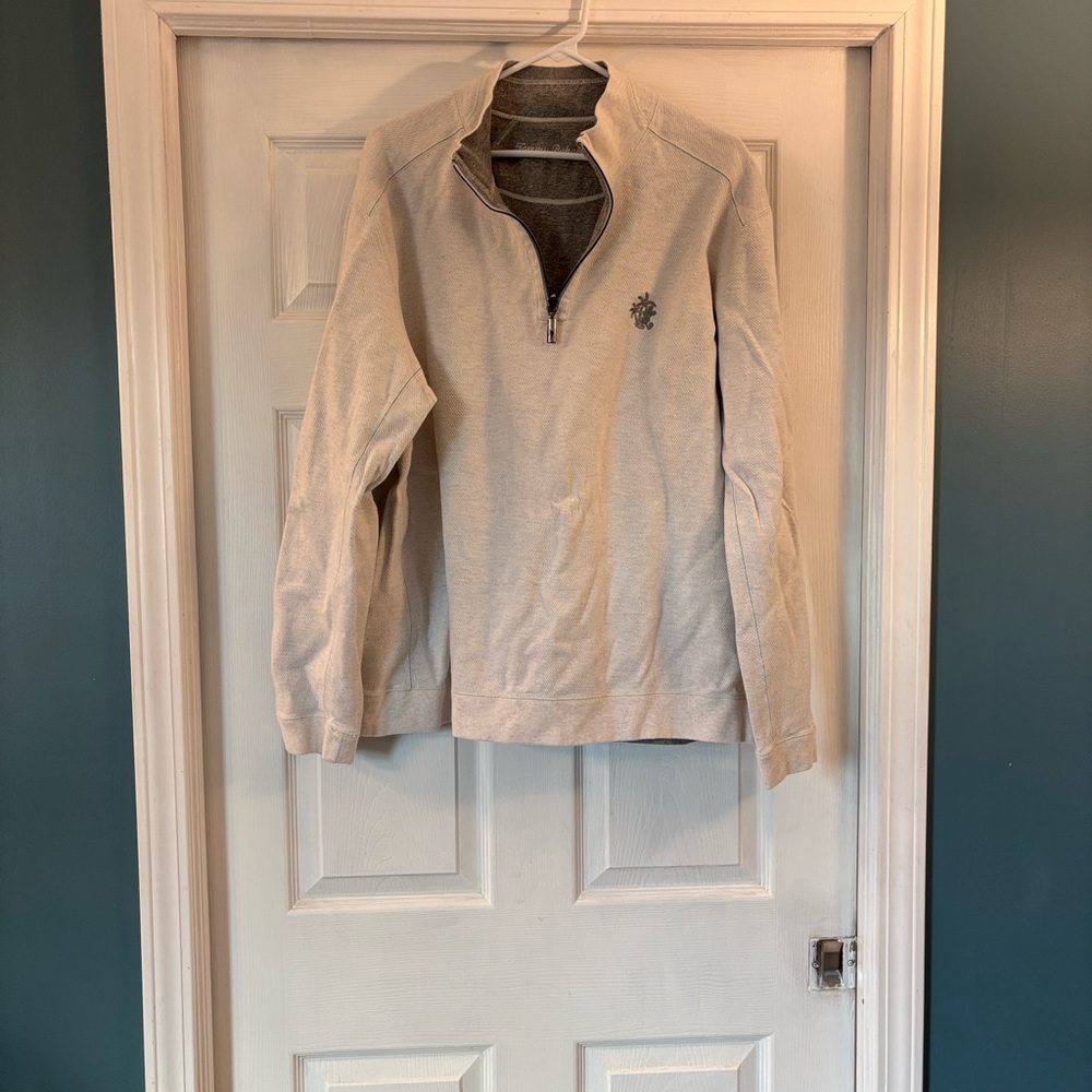 Tommy Bahama Heather Gray Pullover